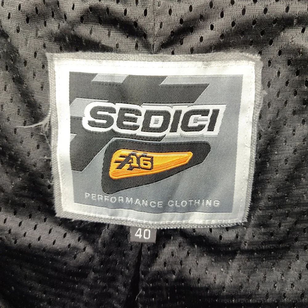 Sedici Moto Pants Mens 40 Alexi Mesh Black Air Control System Motorcycle